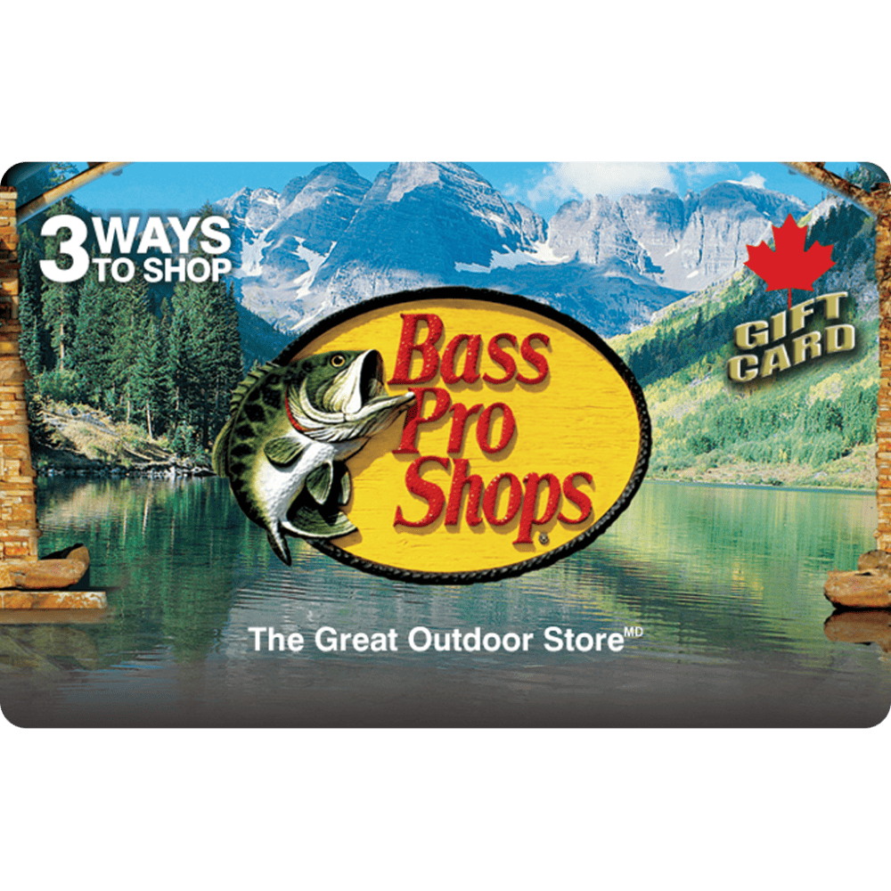 Cabela's Bass Pro EZ Gift Cards