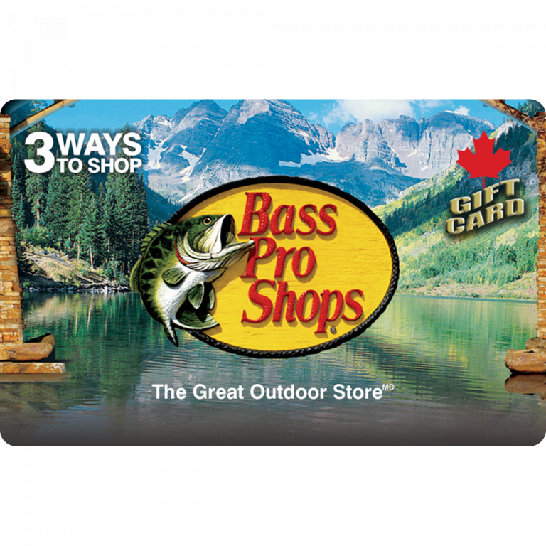 Cabela's Bass Pro EZ Gift Cards