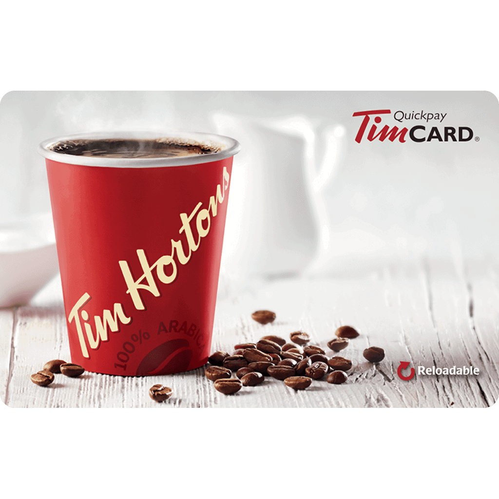 Tim Hortons EZ Gift Cards