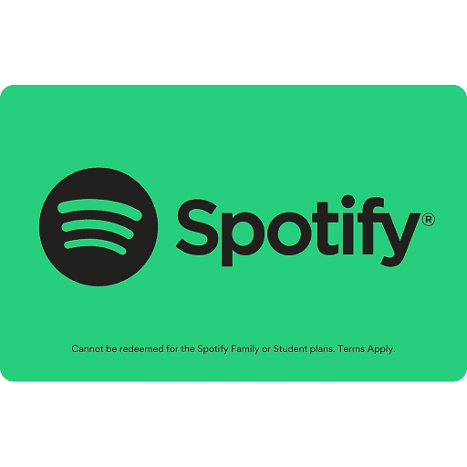 Spotify Gift Card Square