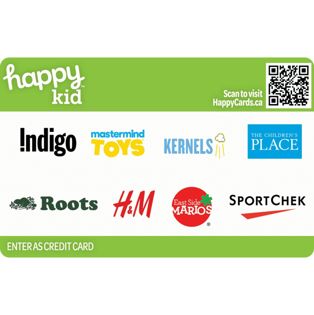 Happy Kid 2 Gift Card Square