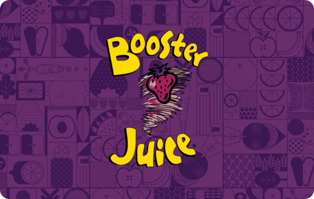 Booster Juice Gift Card Square