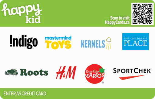 Happy Kid 2 Gift Card Square