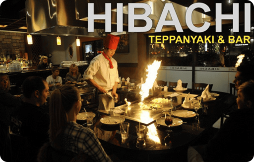 Hibachi Teppanyaki Bar Gift Card Square