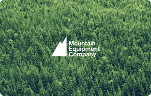 Mountain Equipment Company Gift Card Square