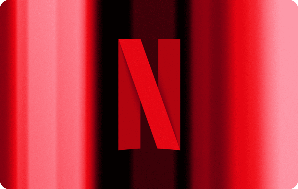 Netflix Gift Card Square