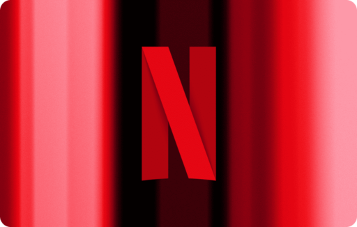 Netflix Gift Card Square