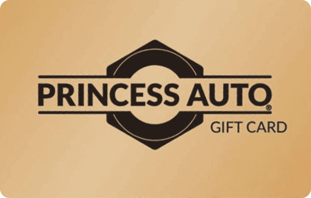 Princess Auto Gift Card Square