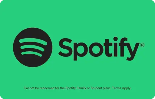 Spotify Gift Card Square