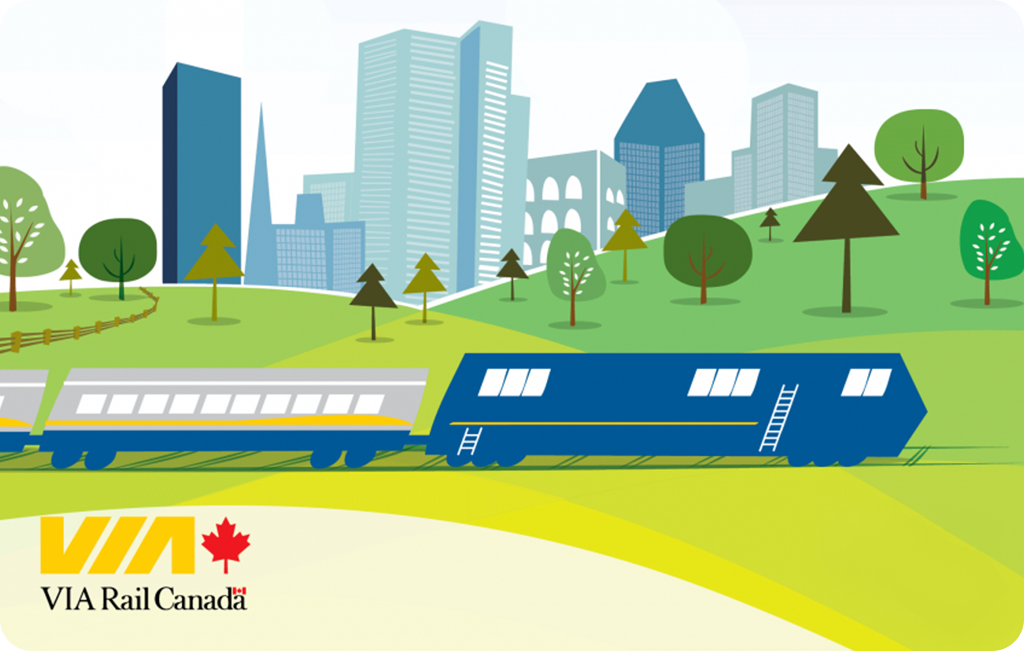 VIA Rail EZ Gift Cards